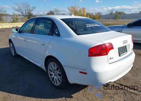 2008 Audi A4 2.0T/2.0T Special Edition from USA, damaged, VIN WAUDF78E88A158646